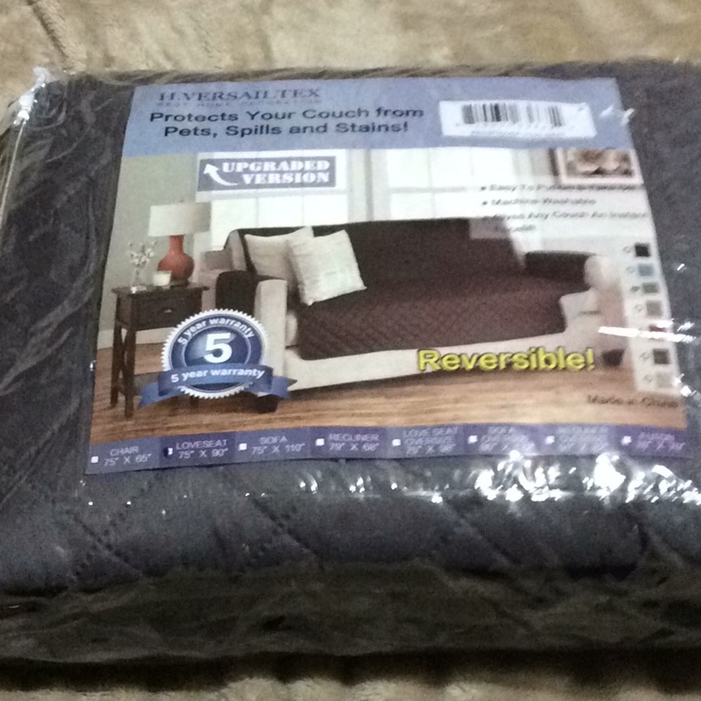 Reversible Loveseat Cover